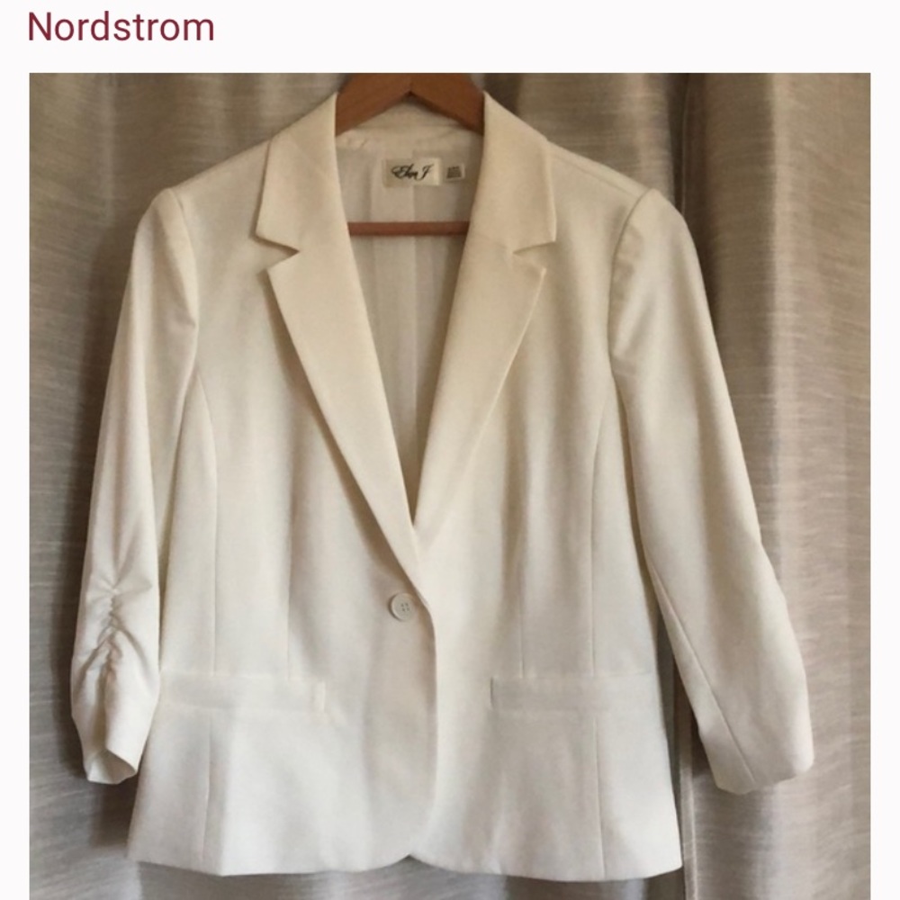 White blazer